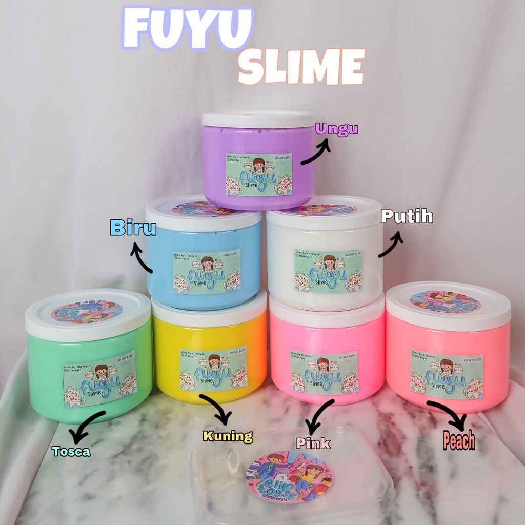 FUYU / TOFU SLIME 350GRAM BY ELIPTOYS BEST SELLER