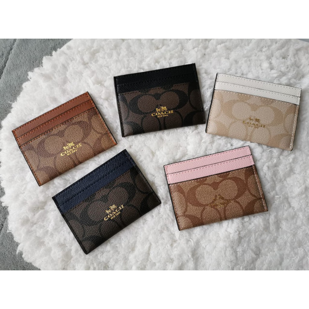 c o cardholder / card case / dompet kartu coach import murah