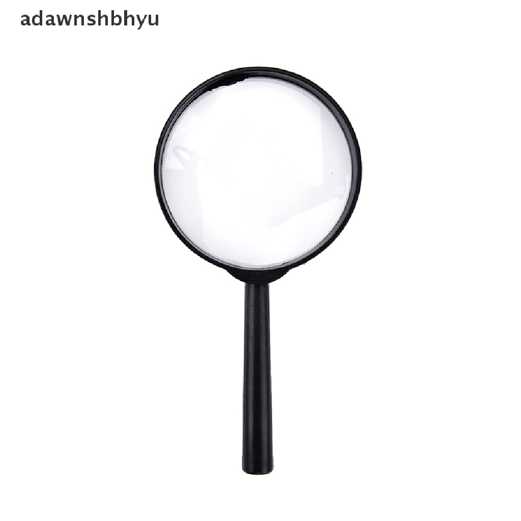 Adawnshbhyu 1Pcs Magnifier 60mm Handheld 5X Kaca Pembesar Handheld Low Vision Reading