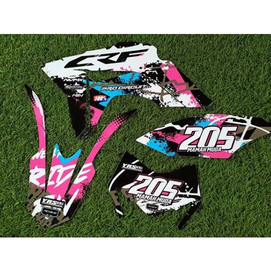 DECAL FULLBODY HONDA CRF 150 custom
