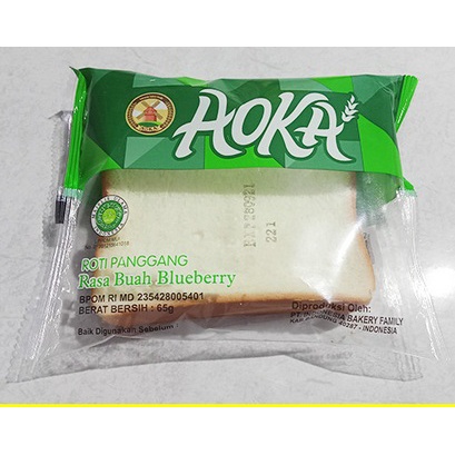 Roti Panggang Aoka Enak Lezat dan Awet Cocok untuk Cemilan Keluarga-bluberi