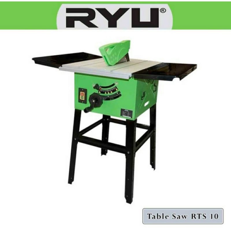 Table Saw Ryu 10" RTS 10 / Gergaji Meja Potong Kayu 10" Ryu RTS 10