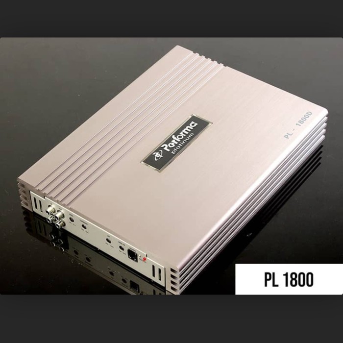 power amplifier mobil monoblock performa platinum PL 1800 D original
