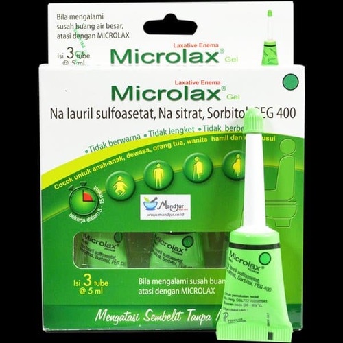 TERLARIS!!! Mengatasi Gel Microlax / Bab Sembelit Isi 3 / Isi 5ML Sulit Ml Cepat