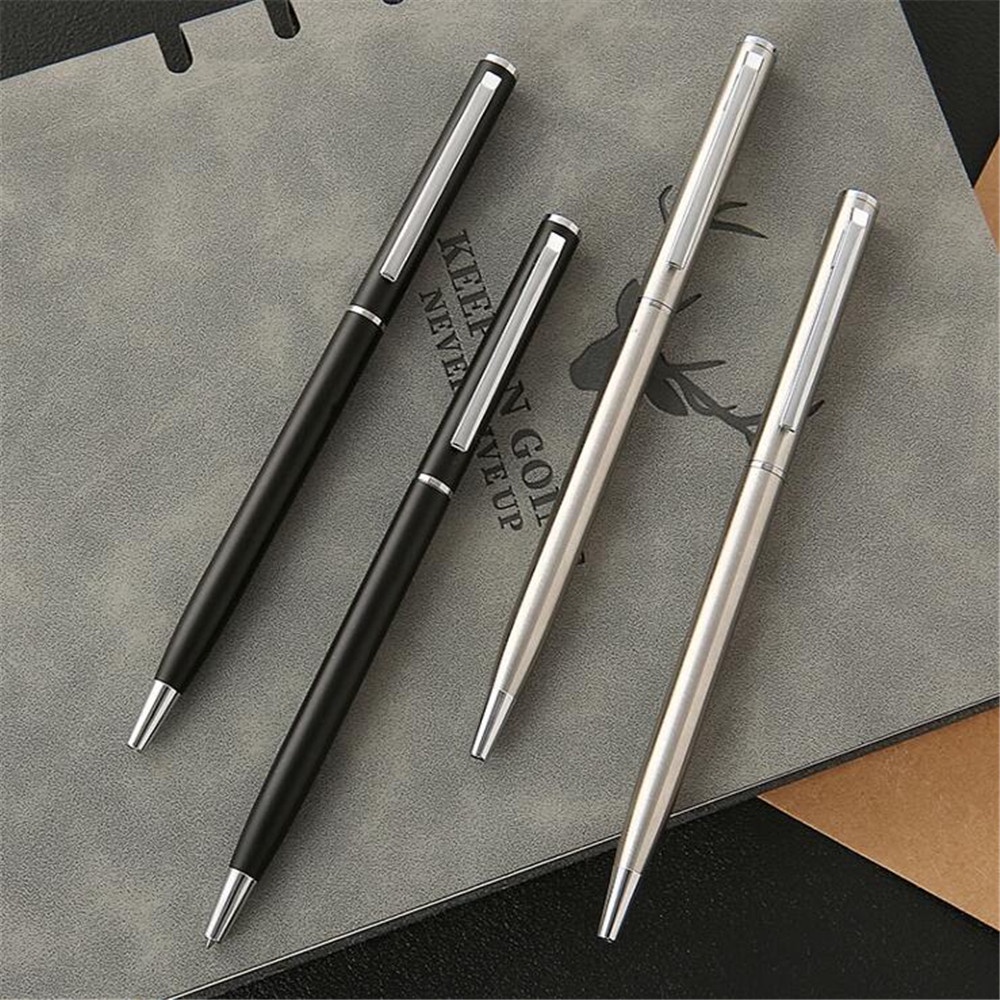 (Aaoottuuoo5.Id) 1pc Bolpoin Gel Refill Warna Hitam Untuk Stationery Sekolah / Kantor