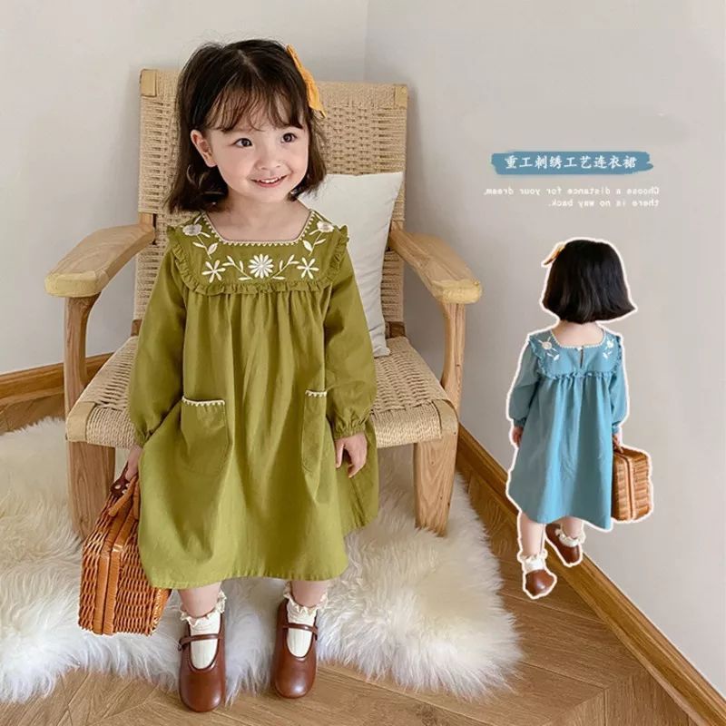 arkidzstore Bohemian Dress anak import katun