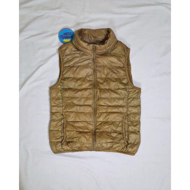 Rompi Bulu Angsa Ultralight UNIQLO size S-M Vest Bulang UL Hoodie Gunung second