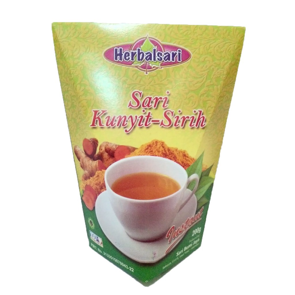 

Sari Kunyit Sirih Bubuk Instant Herbalsari