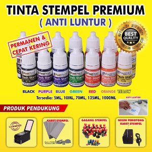 

Jual Tinta Stempel Flash Kilat Warna Hitam Black Stamp Ink 5ML ter laris