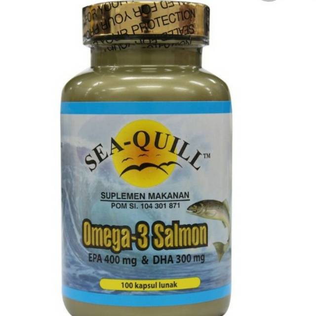 Omega 3 salmon sea quill