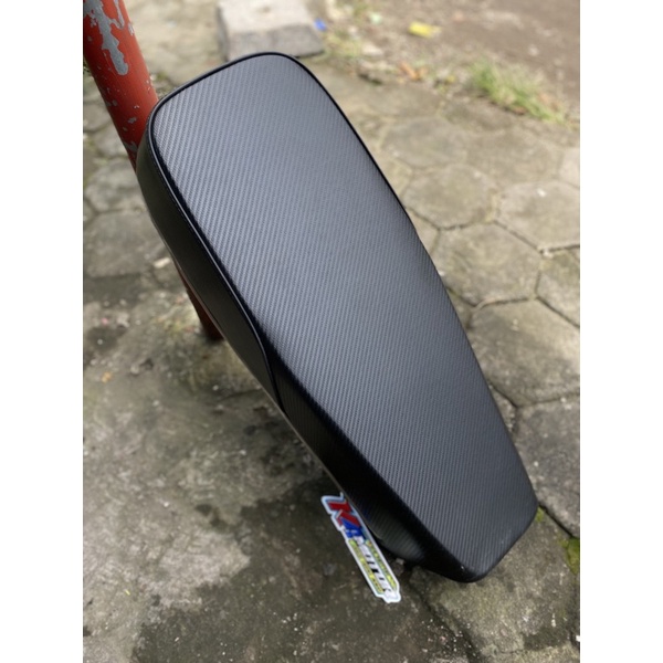 jok honda cb karbon polos jok honda cb jok cb125 cb gelatik cb100 jok cb
