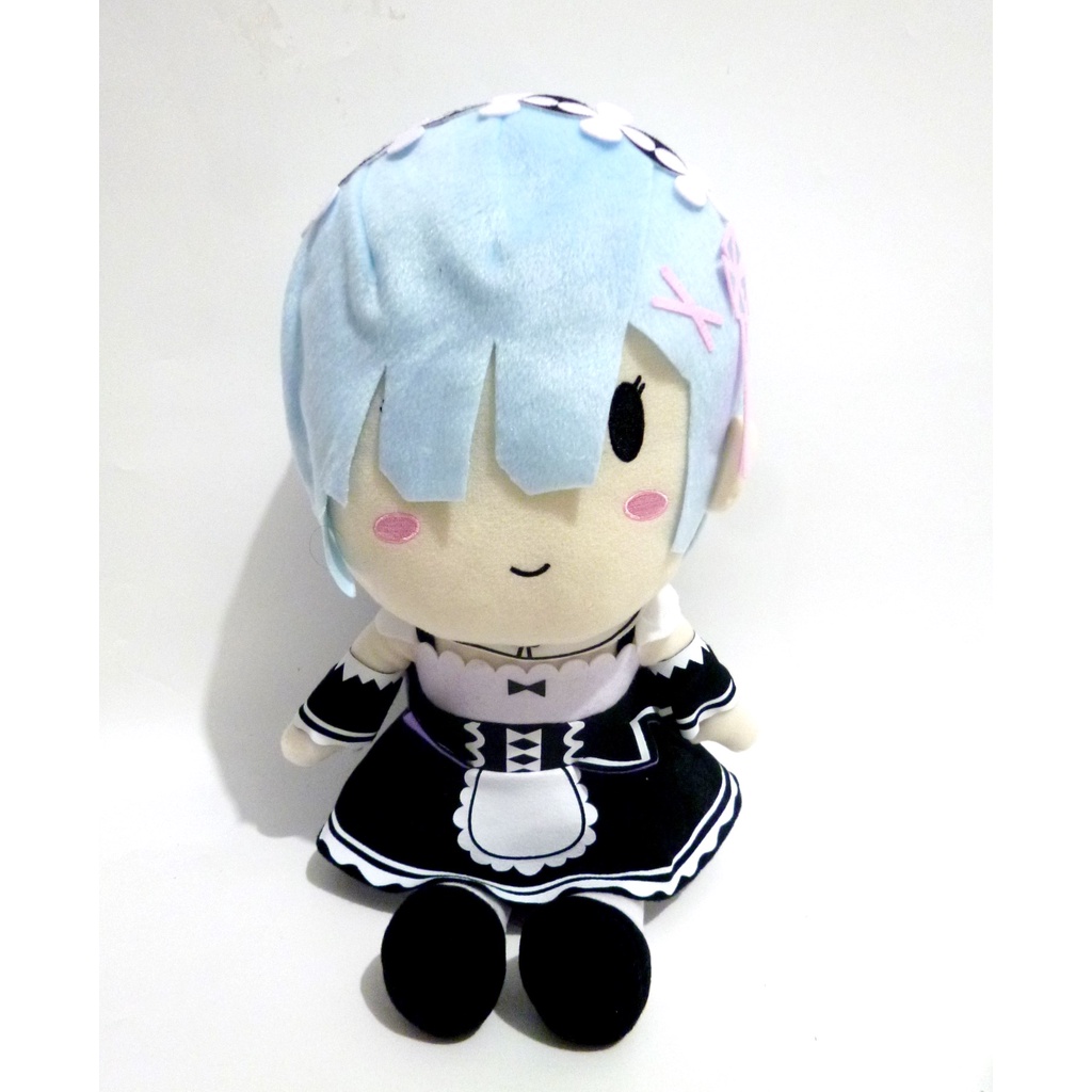 Boneka Rem Re:Zero Original Plush Doll Boneka Anime Jepang Gothic
