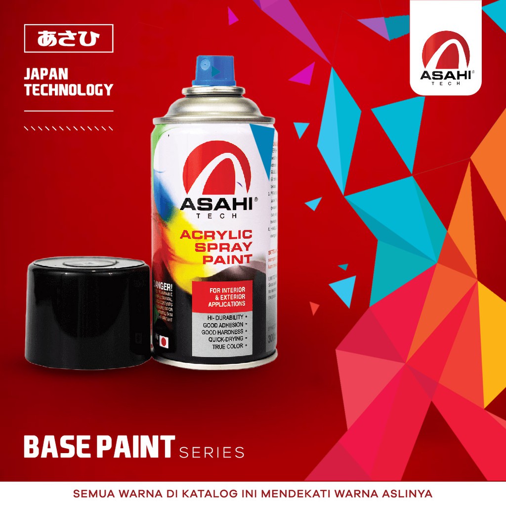 

Cat Semprot Asahi Tech ( Base Colour)