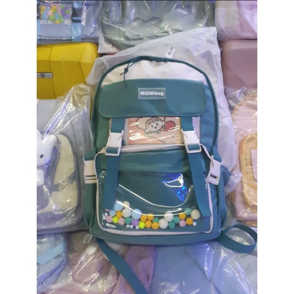Tas Ransel Wanita Korea Import