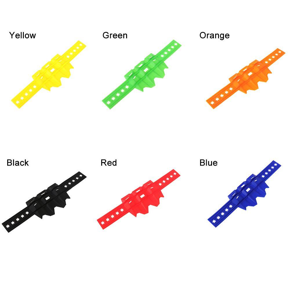 Populer Pelindung Pipa Knalpot Motor Pelindung Tumit Universal Pelindung Panas Hitam/Merah/Biru/Orange/Kuning/Hijau