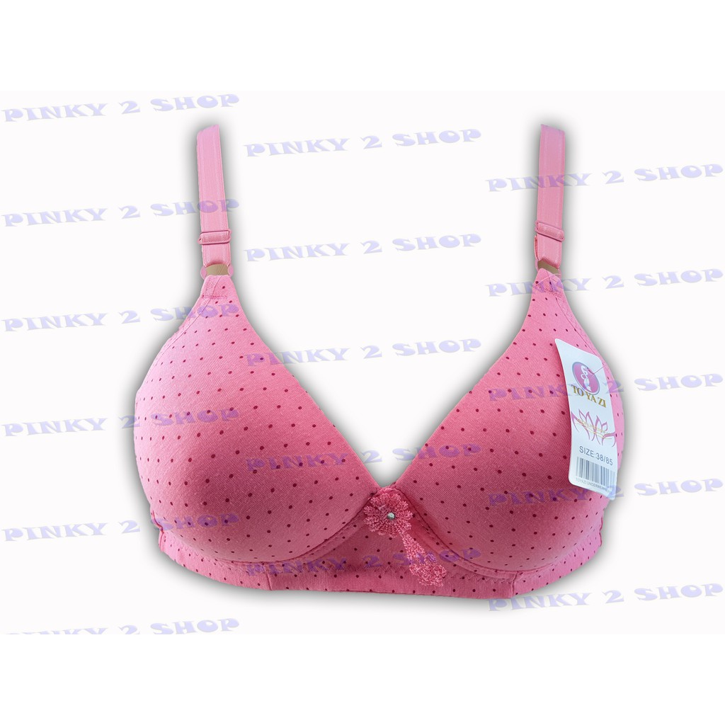 BRA BH WANITA BUSA MOTIF BINTIK