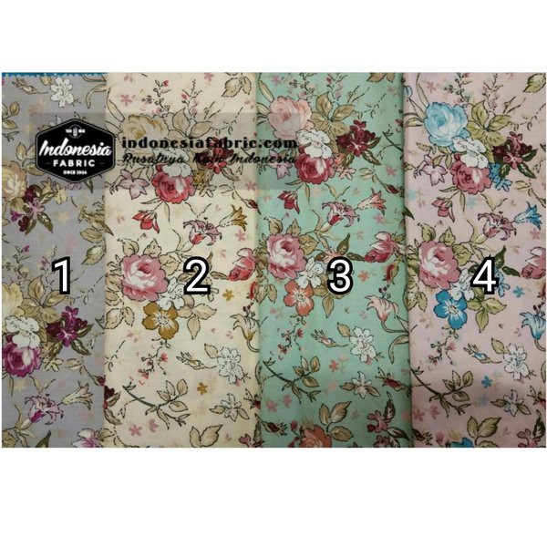 Terlaris Toko Kain Grosir Kain Gamis Kain Katun Jepang Japan Design Motif New Helga Shopee Indonesia