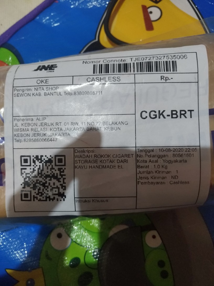 Produk Unggulan Wadah Rokok / Cigaret Storage / Kotak Dari Kayu Handmade Elegan