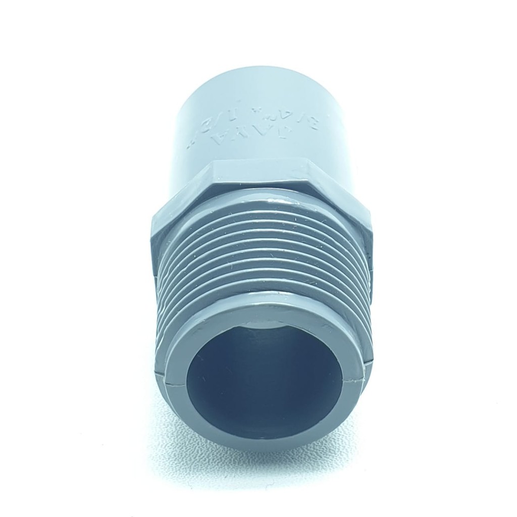 Jaya ORI Valve Socket 3/4&quot; x 1/2&quot; TS PVC / Sock Drat Luar 3/4&quot; x 1/2&quot; / Sok Drat Luar