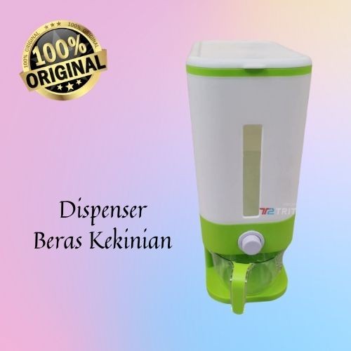 Dispenser Beras 12L Otomatis / Tempat Penyimpanan Beras / Tempat Beras Otomatis