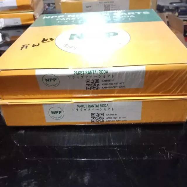 GEARSET RANTAI TIPE H  NPP JAPAN QUALITY