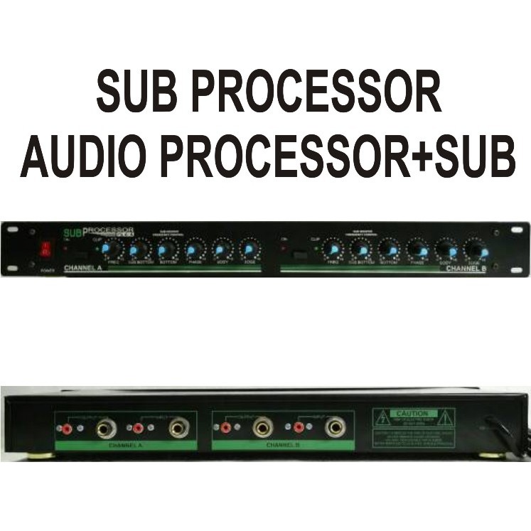 SUB PROCESSOR AUDIO PROCESSOR PLUS SUB SUBWOOFER MENGGELEGAR SAVE