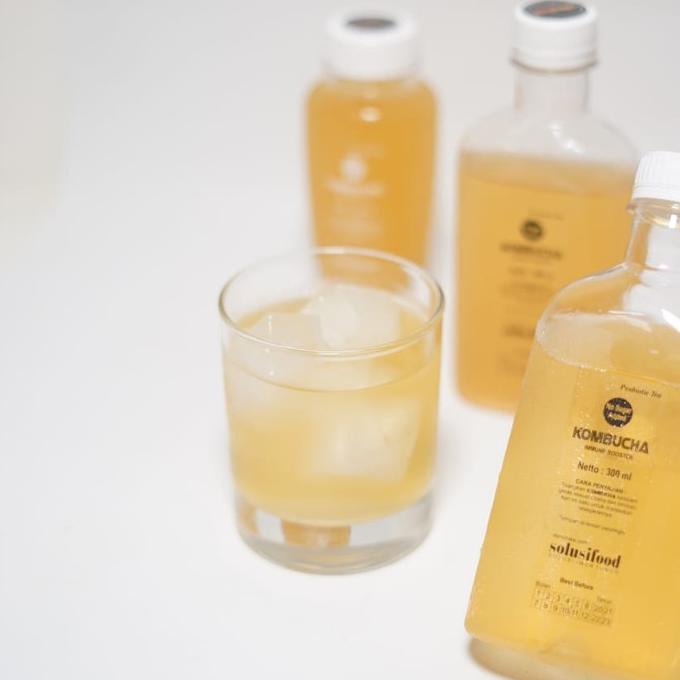 

[[BISA COD]] Kombucha Sugar Free || Teh kombucha ketofrendly || minuman probiotik - Jahe merah OBRAL