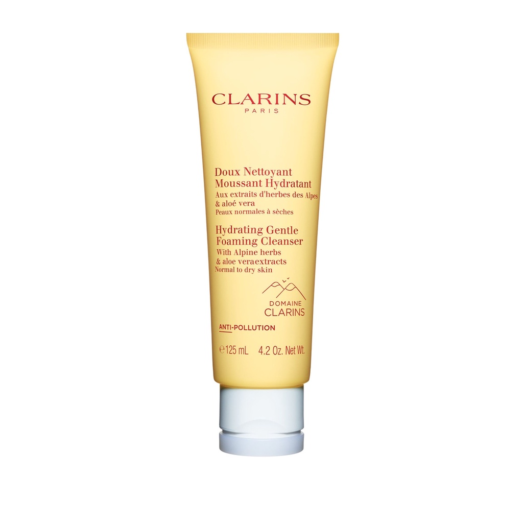 Clarins Hydrating Gentle Foaming Cleanser / purifying cleanser