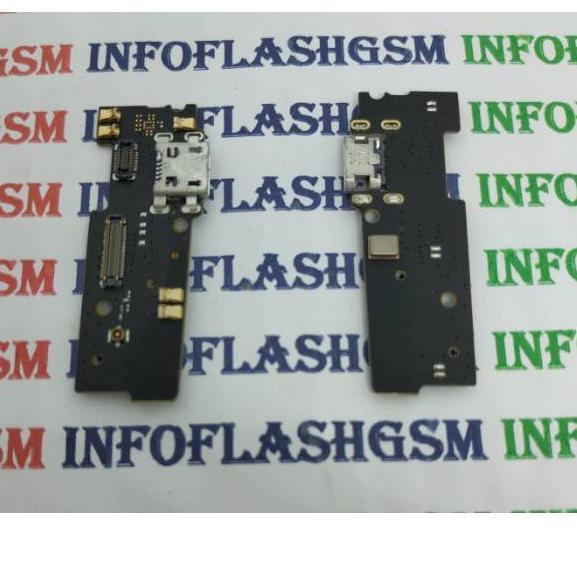 ➻ Flexibel Flexible Pcb Board Connector Konektor Charger Motorola Moto E4 Plus Original ♂
