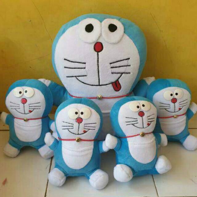 Boneka(paket hemat)doraemon beranak 4