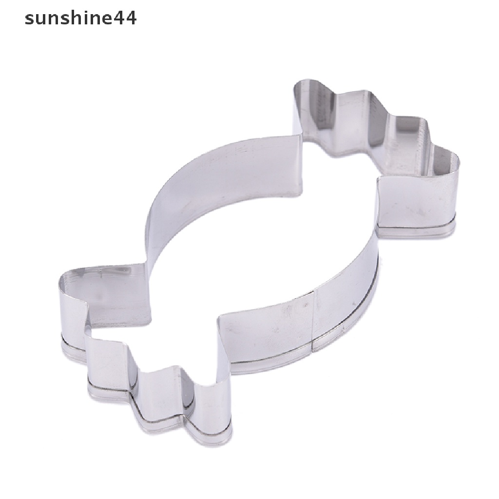 Sunshine Cetakan Kue / Biskuit Bentuk Permen Bahan stainless steel