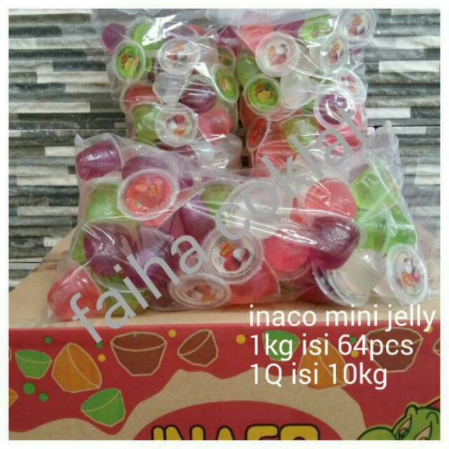 

Agar Inaco 1kg ( isi 66 pcs )