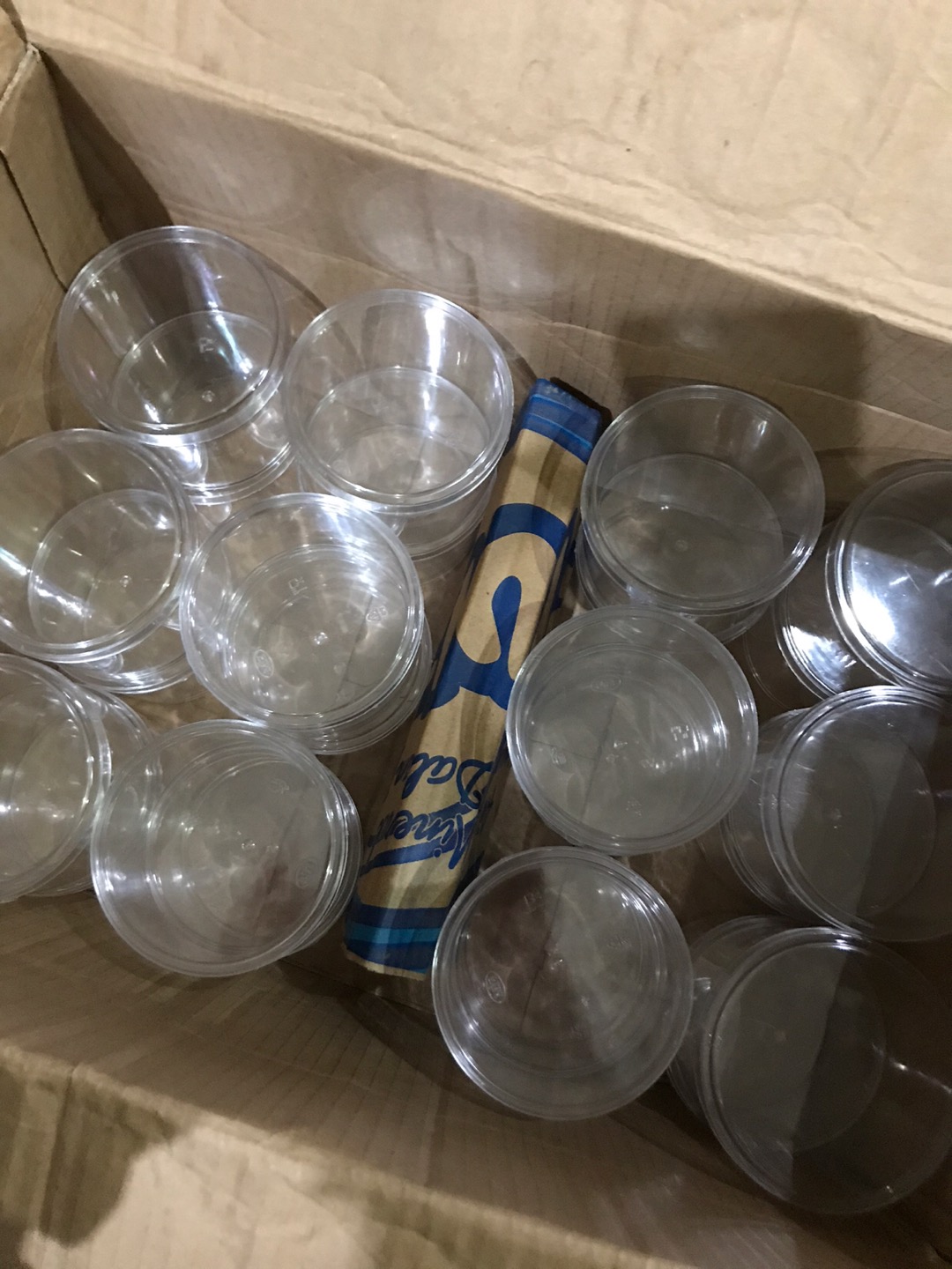 Toples Tabung 6 Cm + Tutup Merek Fim Harga 1 Lusin ( 12 Pcs )