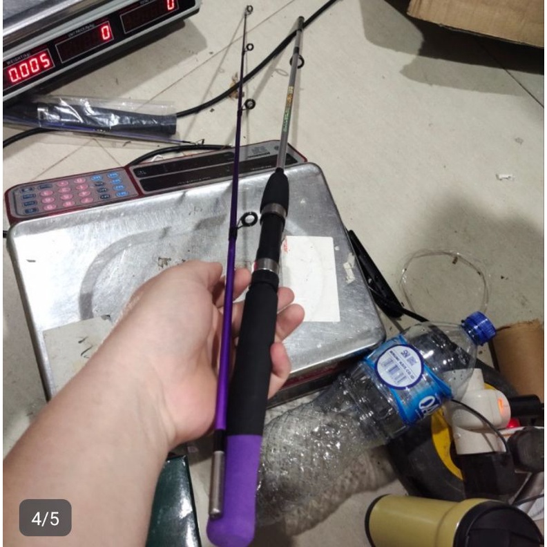 joran pancing Hugo Regal 100 120 135  150cm fiber solid kolam