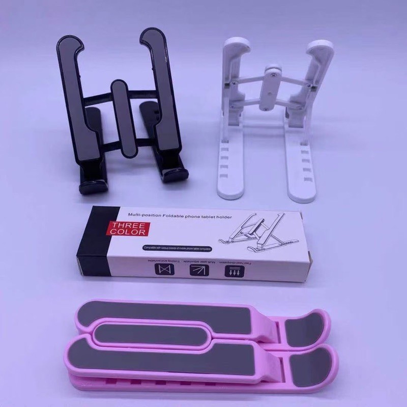 Multi-Position Foldable Phone Tablet Holder For Handphone Ipad