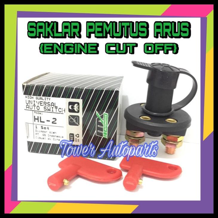 Jual Engine Cut Off Switch Saklar Pemutus Arus Aki / Master Battery