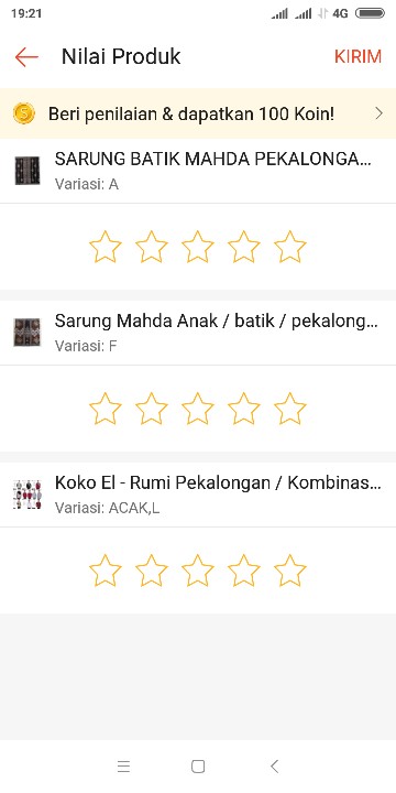 Sarung Mahda Anak / Batik / Pekalongan