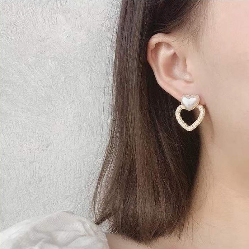 Anting Mutiara Gaya Korea