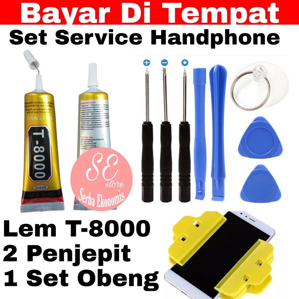 

Serba Ekonomis Lem Serbaguna T8000 untuk Service dan Lem Accesories Lem LCD All Purpose glue