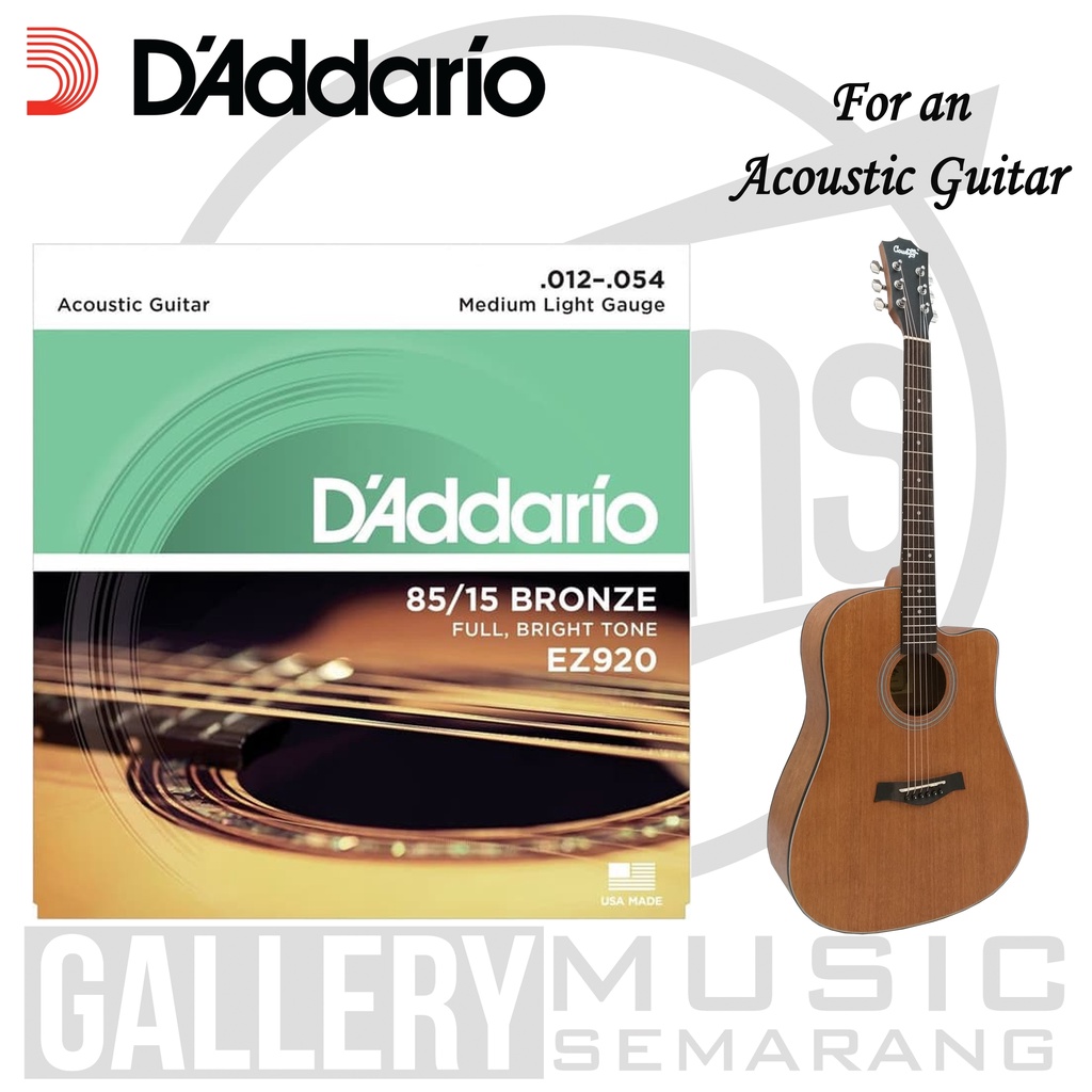 Senar Gitar Akustik String Acoustic Guitar EZ890 EZ900 EZ910 EZ920