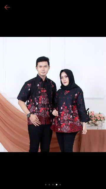 Maura Couple - Sania Ruffle Batik Couple Ori Ndoro Jowi Dnt Garansi Termurah Shopee - Busana Solo