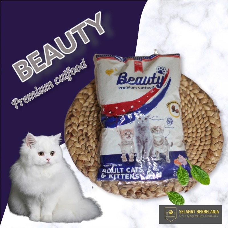 Beauty premium cat food