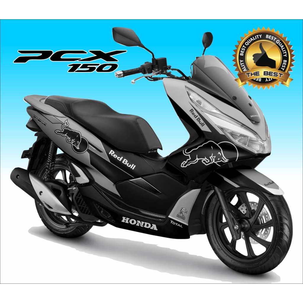 STICKER PCX 150 RED BULL / STICKER PCX 150 / DECAL PCX 150 CUSTOM