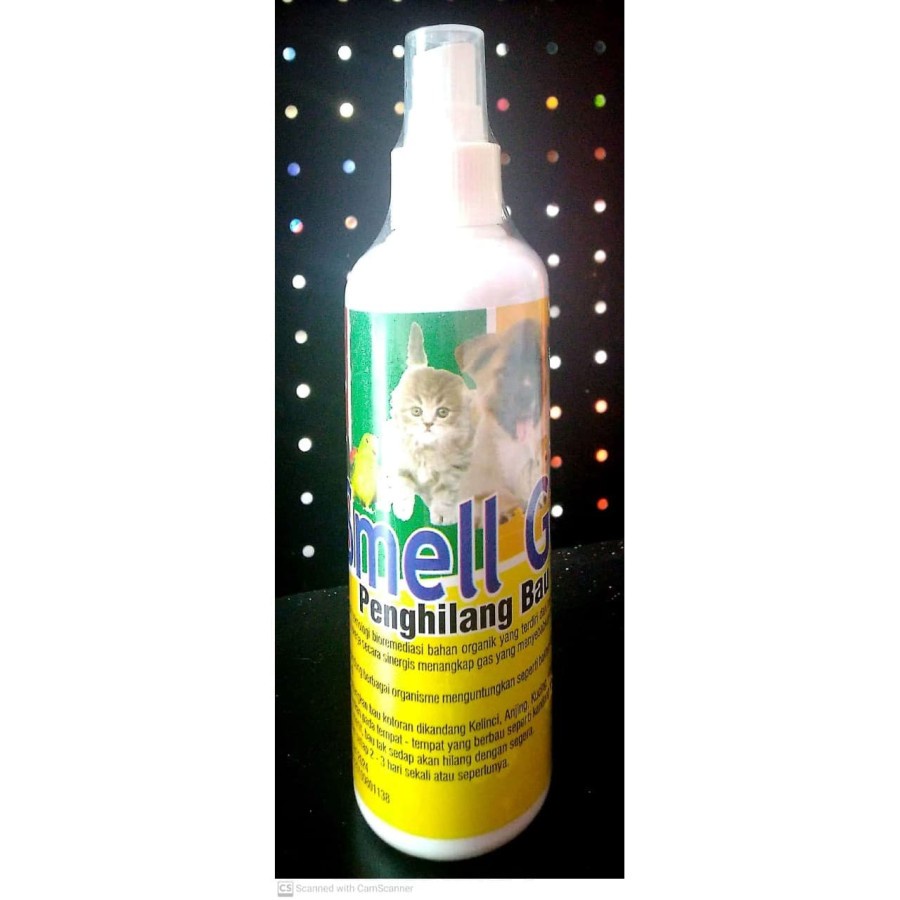 SMELL GOOD 250ML - Penghilang Bau Busuk Kandang Anjing Kucing Kelinci