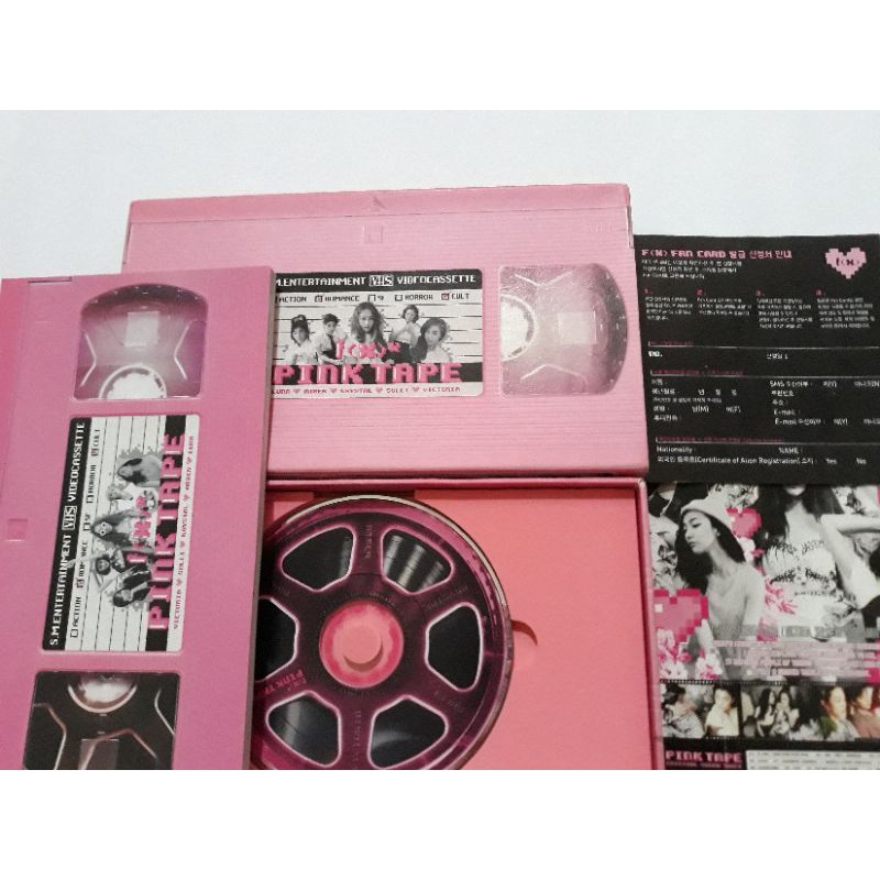 F(x) Album Pink Tape Only