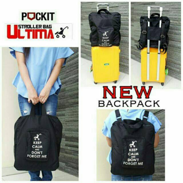 Ultima Stroller Bag Backpack for Pockit Stroller / Tas Stroller Ransel pock it