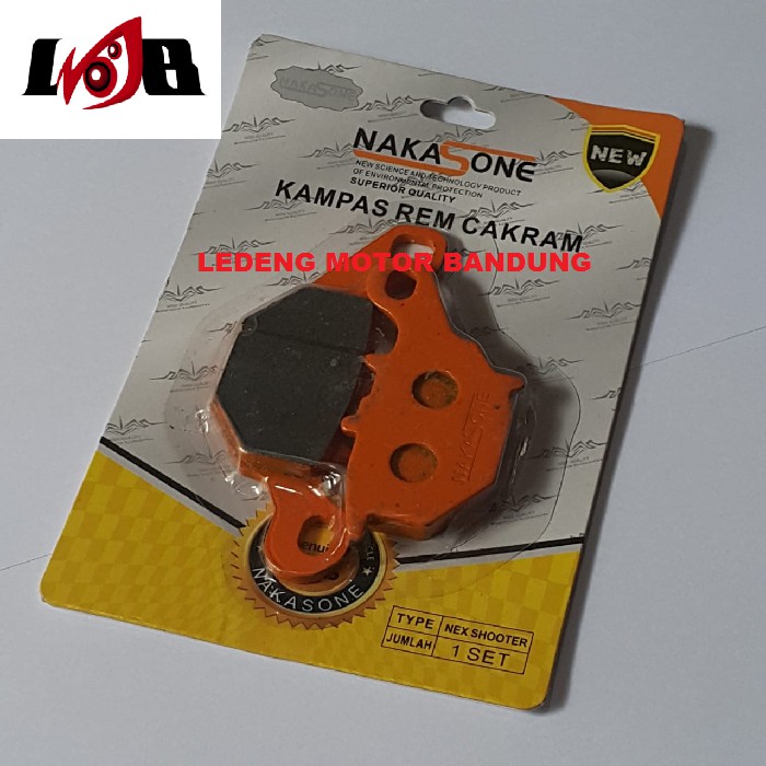 Disc pad Motor Suzuki Matic Nex Kampas Rem Depan Cakram Front Nakasone