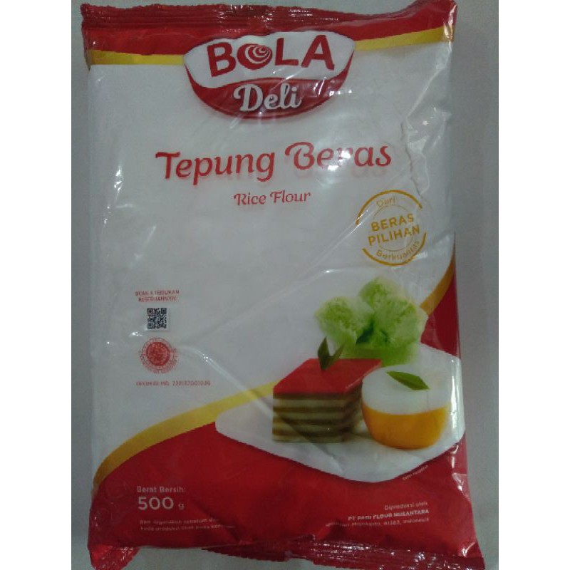 

Bola deli Tepung Beras murah enak packing ori 500gr