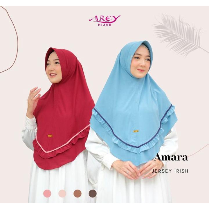 Arey Hijab Instan Amara List Jersey