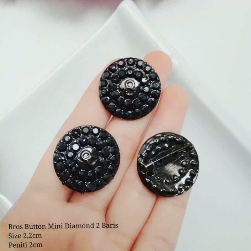 BROS BUTTONSCARVES KW (PART 3) BROS B-mini 2 baris hitam
